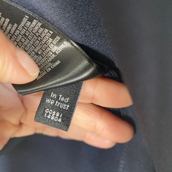 Ted Baker Faiyly Open Front Black Cardigan Blazer Size 2 - Picture 7 of 7